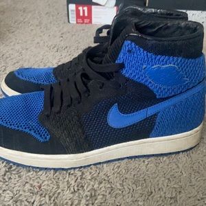Jordan 1 Fly Knits Royal Blue